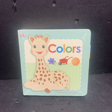 Load image into Gallery viewer, Colors (Sophie La Girafe) (DK) (Lift-the-Flap) (Dawn Sirett) -board
