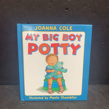 Load image into Gallery viewer, My Big Boy Potty (Joanna Cole) -hardcover
