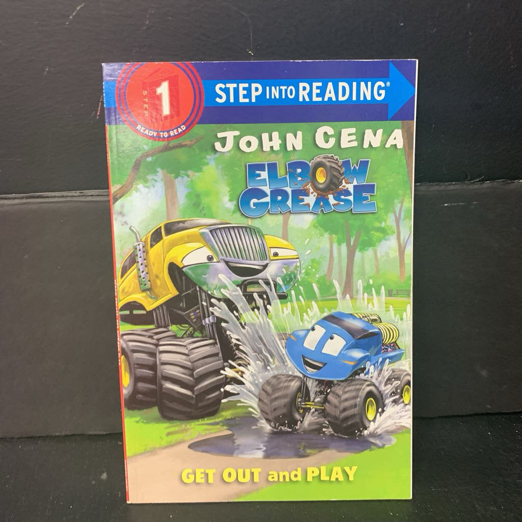 Get Out and Play (Elbow Grease) (John Cena) (Step Into Reading Level 1) -character reader paperback