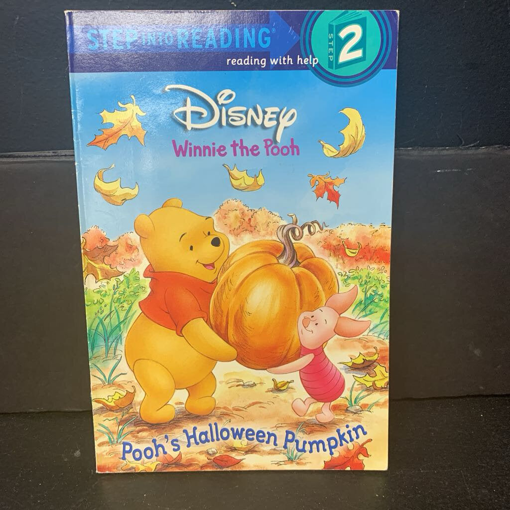 Pooh's Halloween Pumpkin (Disney Winnie the Pooh / Pooh & Friends) (Isabel Gaines) (Step Into Reading Level 2) -character reader paperback