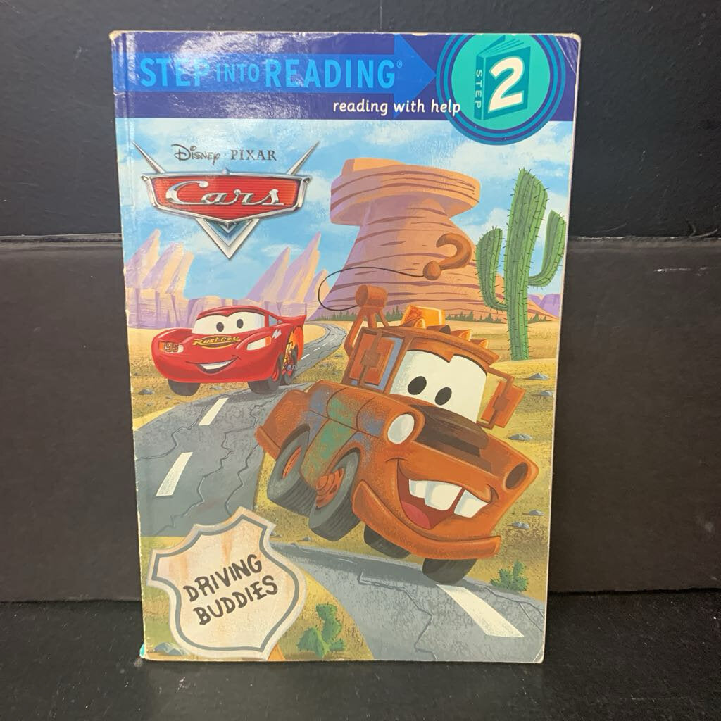 Driving Buddies (Disney Pixar Cars) (Apple Jordan) (Step Into Reading Level 2) -character reader paperback