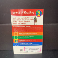 Load image into Gallery viewer, Captured on Cloud City (Star Wars) (Disney) (Nate Millici) (World of Reading Level 2) -character reader paperback
