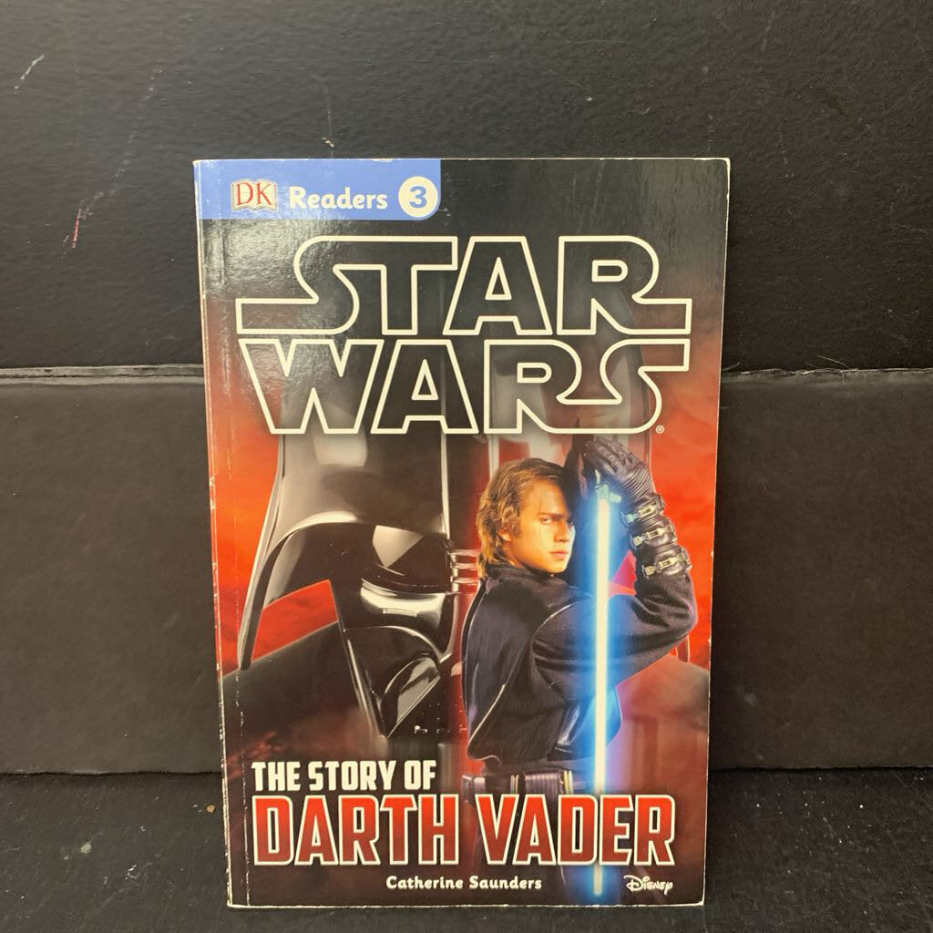 The Story of Darth Vader (Star Wars) (Disney) (DK Readers Level 3) (Catharine Saunders)-character reader paperback