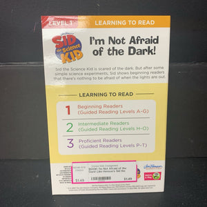 I'm Not Afraid of the Dark! (Jim Henson's Sid the Science Kid) (Learning to Read Level 1) -character reader paperback