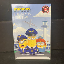 Load image into Gallery viewer, The Sky is the Limit (Minions: The Rise of Gru) (Passport to Reading Level 2) (Sadie Chesterfield) -character reader paperback
