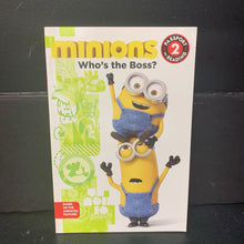 Load image into Gallery viewer, Who's the Boss? (Minions) (Passport to Reading Level 2) (Lucy Rosen) -character reader paperback
