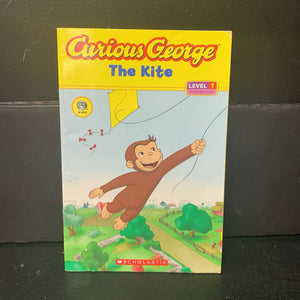 Curious George The Kite (Level 1) (Monica Perez) -character reader paperback