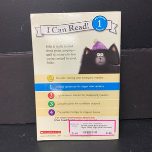 Splat the Cat Good Night, Sleep Tight (Rob Scotton) (I Can Read Level 1) -character reader paperback