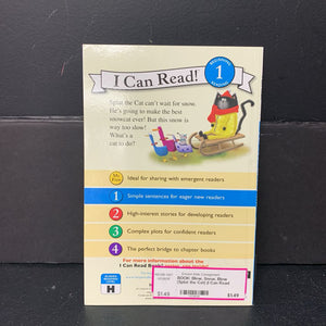 Blow, Snow, Blow (Splat the Cat) (I Can Read Level 1) (Rob Scotton) -character reader paperback