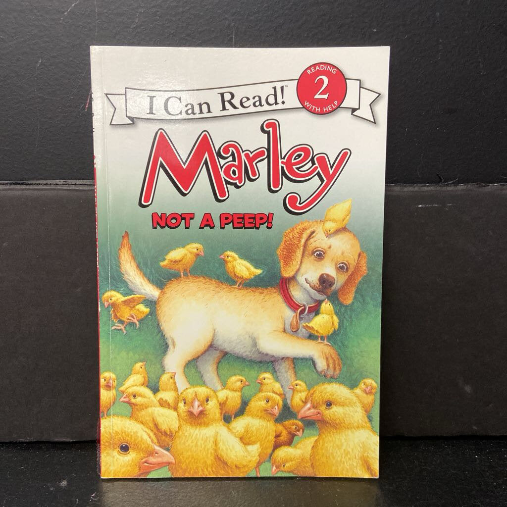 Not a Peep! (Marley) (I Can Read Level 2) (Susan Hill) -character reader paperback
