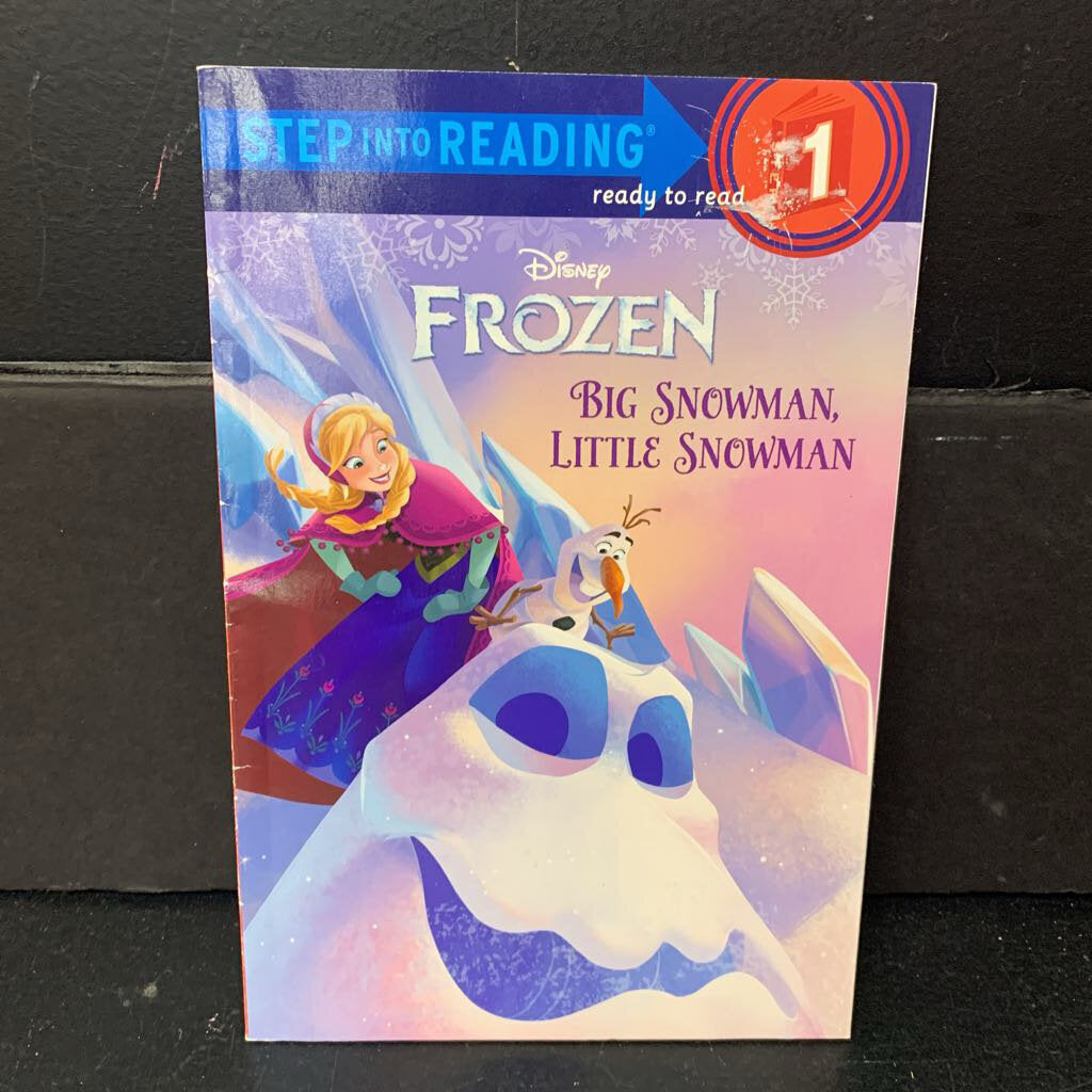 Big Snowman, Little Snowman (Disney Frozen) (Tish Rabe) (Step Into Reading Level 1) -character reader paperback