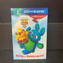 Load image into Gallery viewer, Ducky and Bunny Help Out! (Disney Pixar Toy Story 4) (Step Into Reading Level 2) (Suzanne Francis &amp; Lauren Clauss) -character reader paperback
