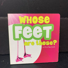 Load image into Gallery viewer, Whose Feet Are These? (Lift-the-Flap) (John Tedesco) -board
