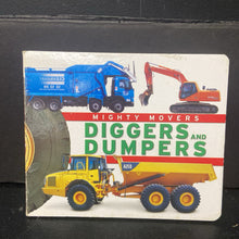Load image into Gallery viewer, Diggers &amp; Dumpers (Mighty Movers) -board
