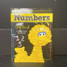 Load image into Gallery viewer, Numbers with Big Bird (Sesame Street) -character workbook paperback
