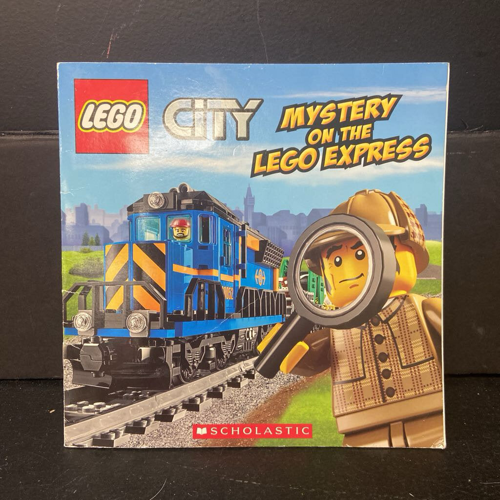 Lego City: Mystery on the Lego Express (Trey King) -character paperback