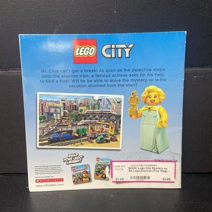 Lego City: Mystery on the Lego Express (Trey King) -character paperback