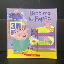 Load image into Gallery viewer, Bedtime for Peppa (Peppa Pig) (Barbara Winthrop) -character paperback
