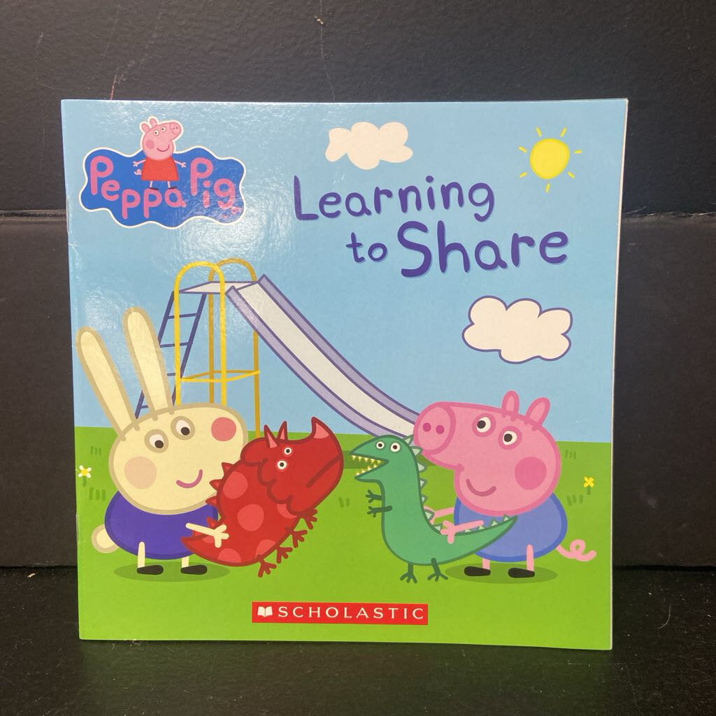 Learning To Share (Peppa Pig) -character paperback