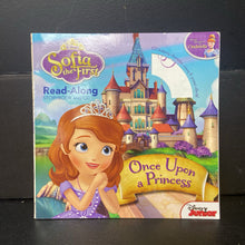 Load image into Gallery viewer, Sofia the First: Once Upon a Princess (NO CD) (Disney Princess) -character paperback
