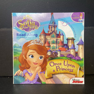 Sofia the First: Once Upon a Princess (NO CD) (Disney Princess) -character paperback