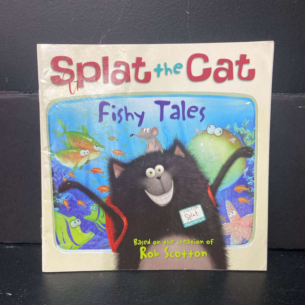 Fishy Tales (Splat the Cat) (Rob Scotton) -character paperback