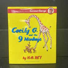 Load image into Gallery viewer, Curious George: Cecily G. and the 9 Monkeys (H.A. Rey) -character hardcover
