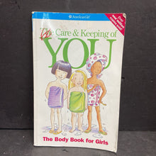 Load image into Gallery viewer, The Care &amp; Keeping of You: The Body Book for Girls (American Girl) -puberty paperback
