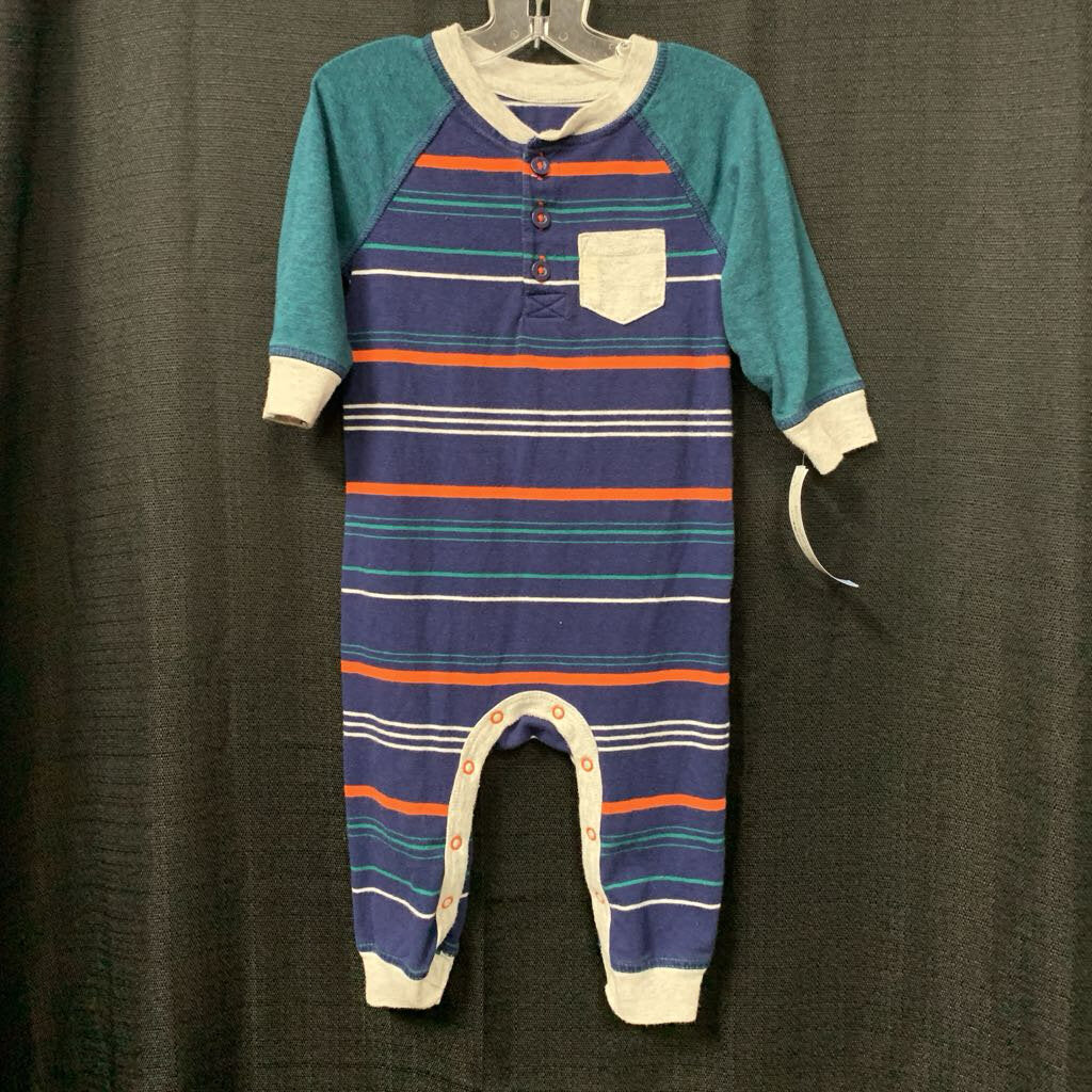 Striped Pocket Outfit