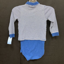 Load image into Gallery viewer, Striped Polo Outfit
