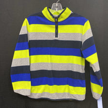 Load image into Gallery viewer, Striped Half Zip Sweater
