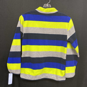 Striped Half Zip Sweater