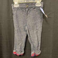 Load image into Gallery viewer, Plaid Cuff Casual Pants
