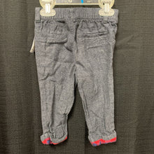 Load image into Gallery viewer, Plaid Cuff Casual Pants
