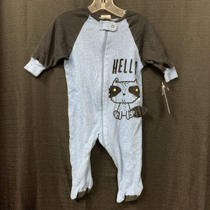 "Hello" Racoon Sleepwear