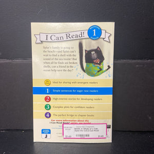 A Whale of a Tale (Splat the Cat) (I Can Read Level 1) (Rob Scotton) -character reader paperback