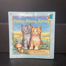 Load image into Gallery viewer, Kittens, Kittens, Kittens (Edith Kunhardt) (Golden Book) -educational paperback
