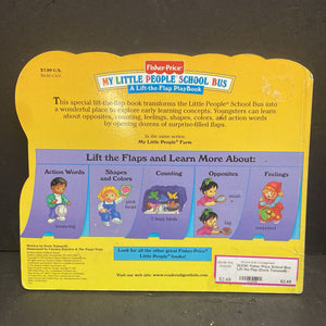 Fisher Price School Bus Lift the Flap (Doris Tomaselli) -board