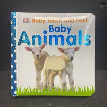 Load image into Gallery viewer, Baby Animals (DK) -touch &amp; feel board
