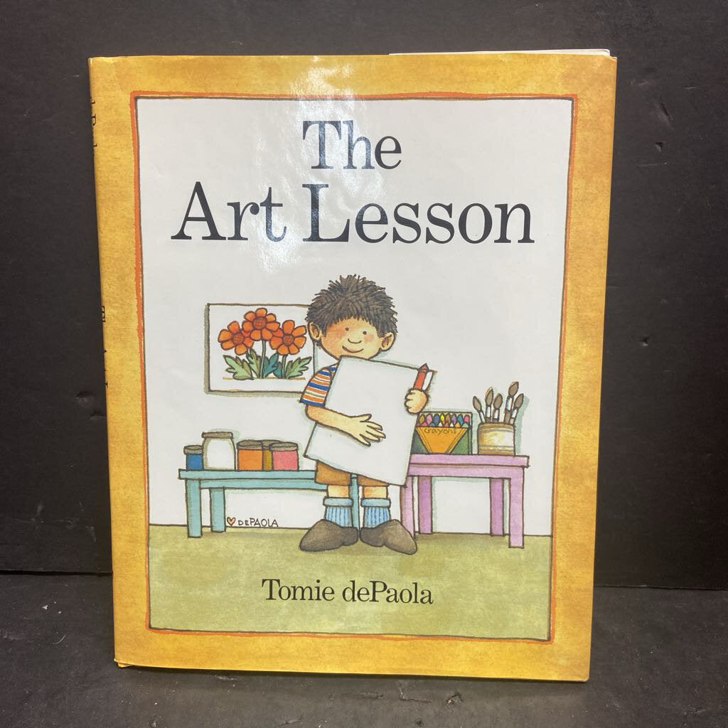 The Art Lesson (Tomie dePaola) -hardcover