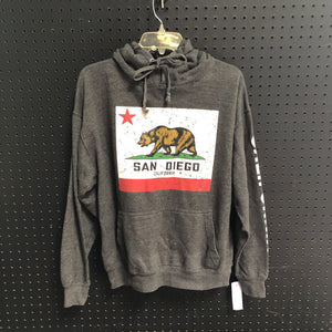 Bear Hooded Sweatshirt (San Diego,California)