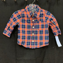 Load image into Gallery viewer, Plaid Button Down Shirt

