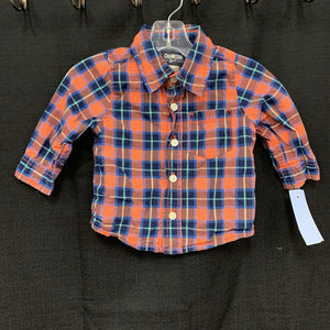 Plaid Button Down Shirt