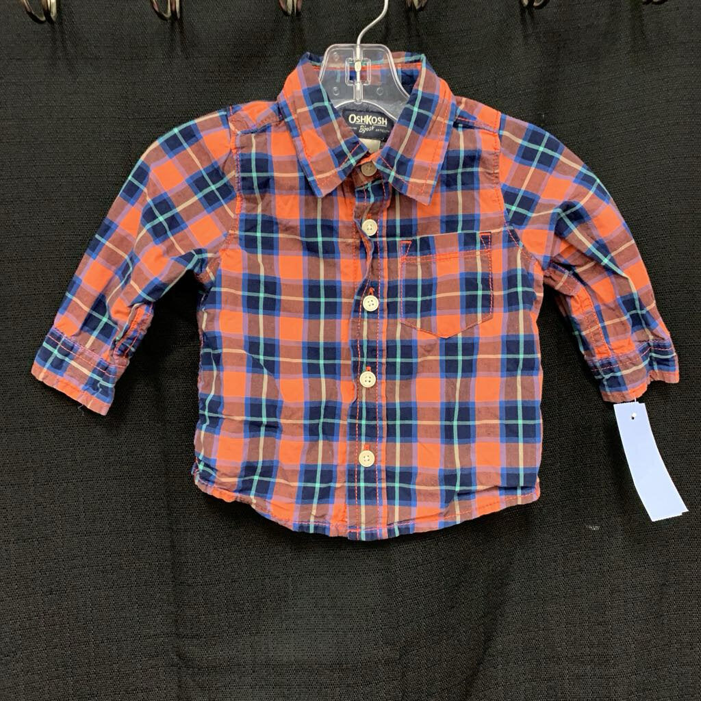 Plaid Button Down Shirt