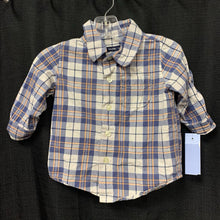 Load image into Gallery viewer, Plaid Button Down Shirt

