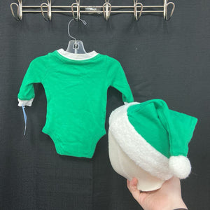 2pc Elf Christmas Outfit