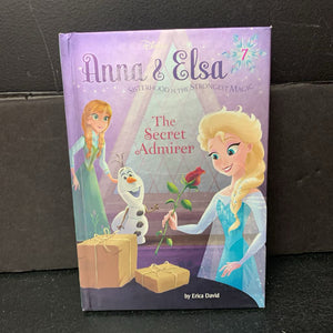 The Secret Admirer (Disney Frozen, Anna & Elsa) (Erica David) -series character hardcover