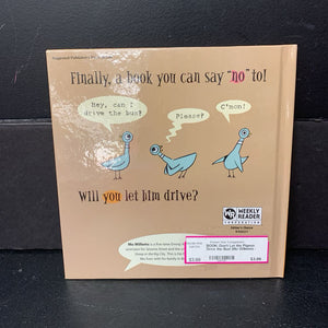 Don't Let the Pigeon Drive the Bus! (Mo Willems) -character hardcover