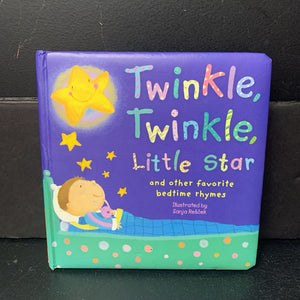 Twinkle, Twinkle Little Star and Other Favorite Bedtime Rhymes (Tiger Tales) -board