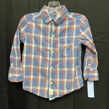 Load image into Gallery viewer, Plaid Button Down Shirt
